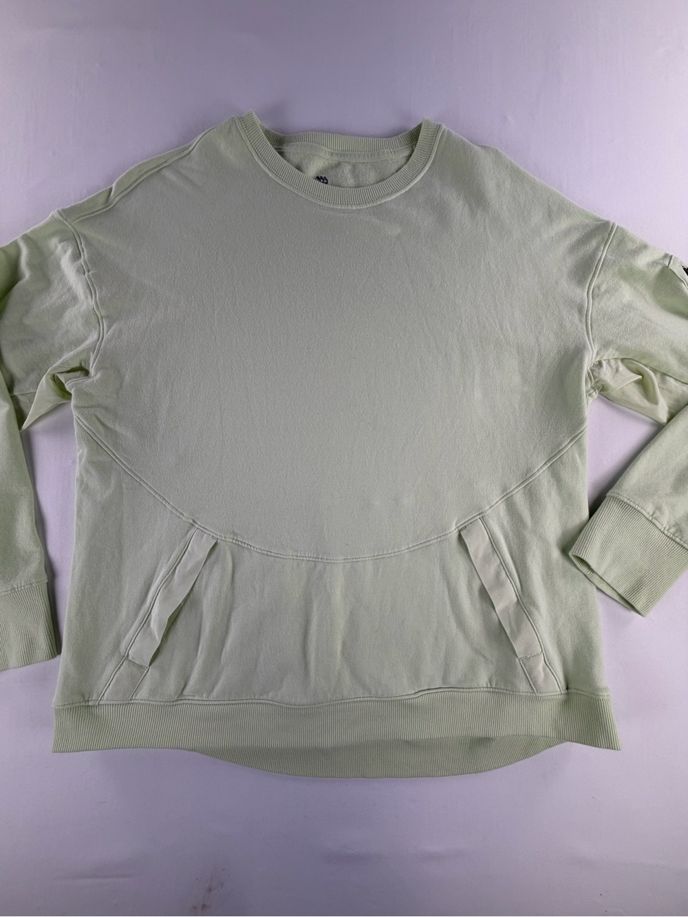 all in motion Light Mint Crewneck Sweatshirt - Soft Pastel Pullover EUC Large